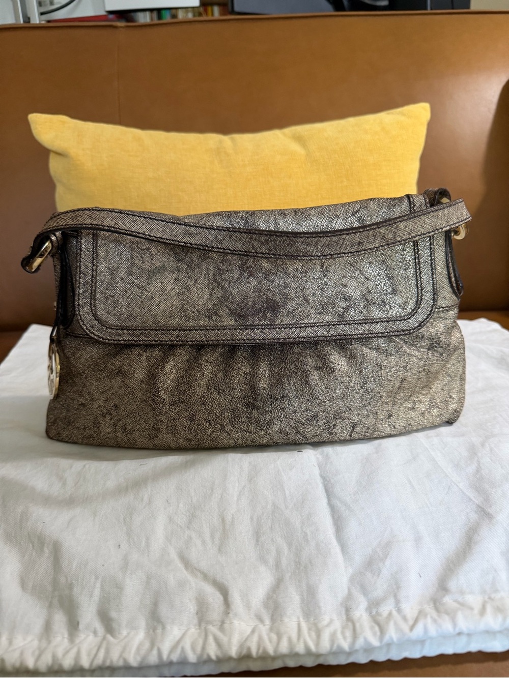 Fendi Chef Bag | Metallic | Y2K Vintage | Authenticated via Vestiaire